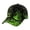 Green,Free Size, variant on Halloween Baseball Cap,Red Cool Flame Baseball Cap,Crazy Adjustable Trucker Hat for Party, Festival Activities