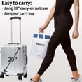 thumbnail image 6 of PROIRON Foldable Travel Yoga Mat 0.24" TPE, Folding Exercise Mat Non Slip for Yoga Pilates Camping Outdoors, Lightweight Packable, Blue, 6 of 7