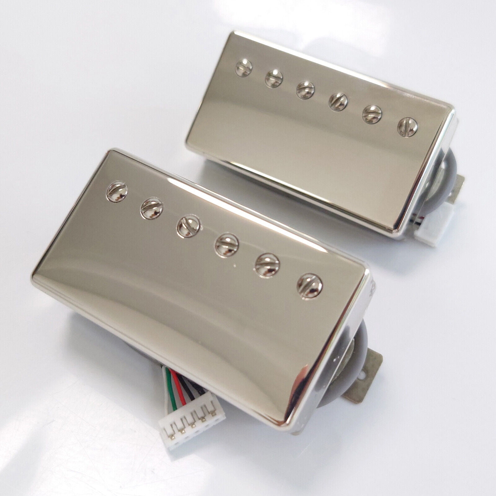LP Classic 57 Plus Guitar Humbucker Pickup Alnico 2 Bridge&Neck with Harness 4C for Electric Guitar Replacement Parts
