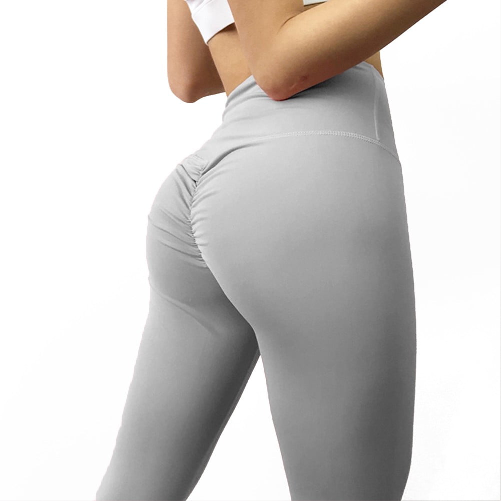 ruched gym tights