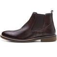 thumbnail image 2 of Alpine Swiss Mens Owen Chelsea Boots Pull Up Ankle Boot Genuine Leather Lined, 2 of 6