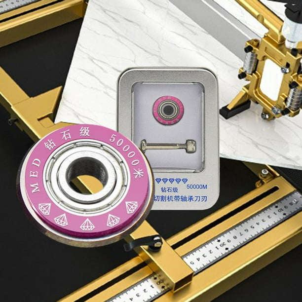 Disco de corte de cerámica,Reemplazo de rueda cortadora de vidrio para azulejos 22 mm 7/8 pulgadas,Ruedas de corte de tejas de carburo de tungsteno 50000M,Discos de corte para baldosas Macarena Disco de corte de cerámica