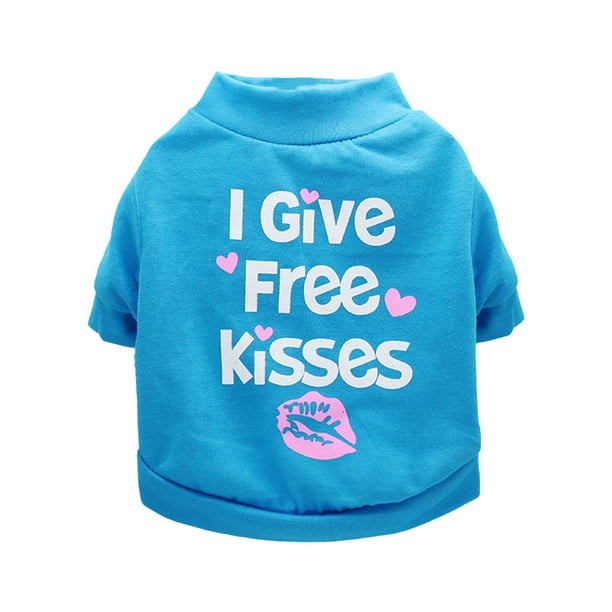 Ropa Camisa Primavera Greeniant para perros pequeños Chihuahua Cachorro Azul M