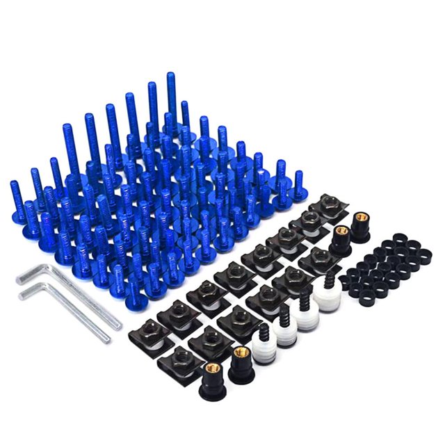 Kit De Pernos Para Motocicleta Deportiva, Clips De Sujeción, Tornillos, Accesorios Para Motocicleta 116 Uds. Scienceny VI009221-04