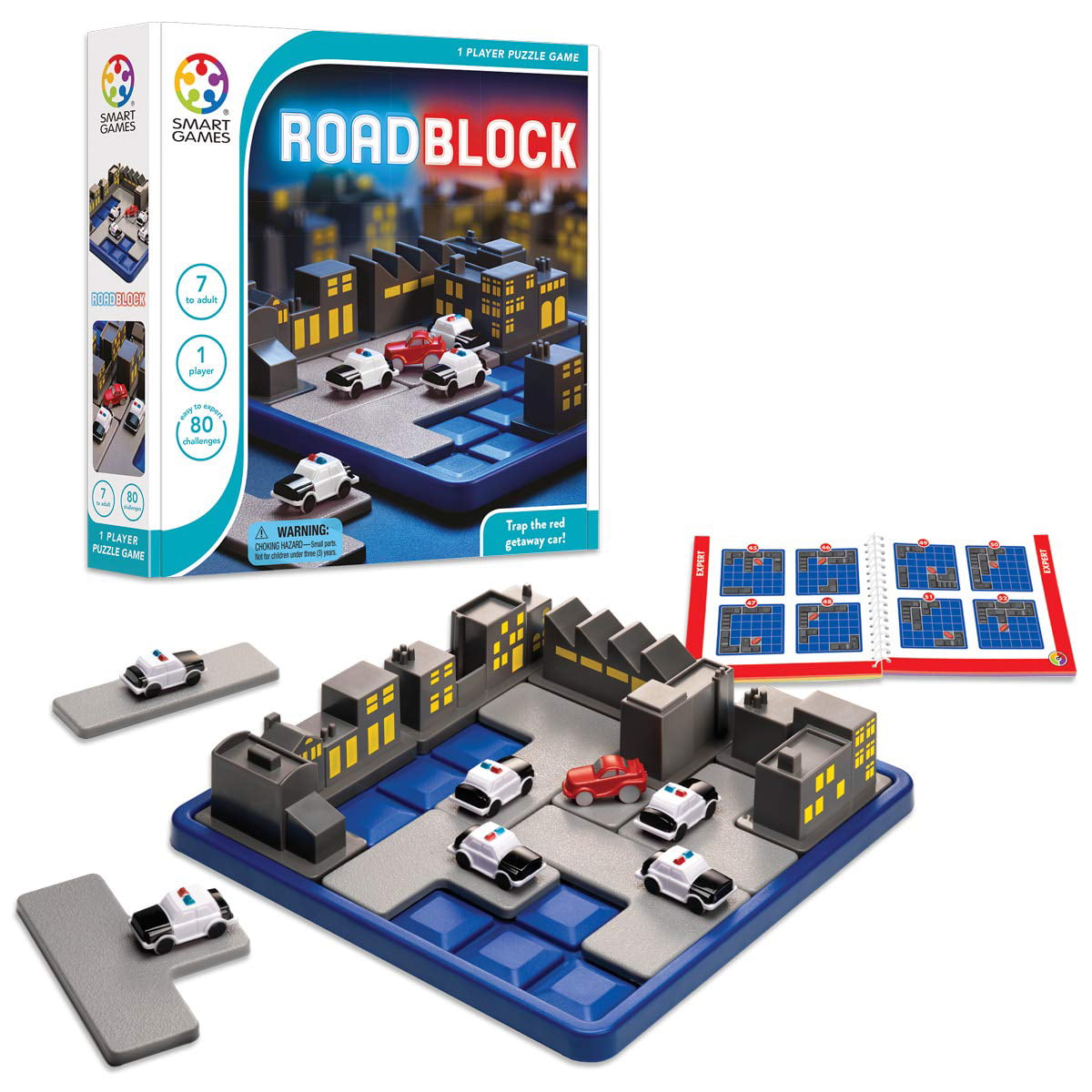 Smartgames Roadblock Skill Building Puzzle Game For Ages 6 Adult