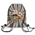 thumbnail image 2 of The Cuphead Show Drawstring Backpack Sports Gym Bag Water Resistant String Bag Cinch Bag for Women Men, 2 of 7