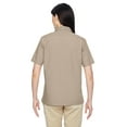 thumbnail image 3 of Harriton M545W Ladies Advantage Snap Closure Short-Sleeve Shirt, 3 of 3