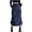 CL317 Navy, variant on Yuncity Women Skirts Solid Color High Waist Elastic Mid Pocket Drawstring Cargo Summer Fashion Breathable Outdoor Daily Wear Women's Skirts Size L Black