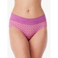thumbnail image 3 of Joyspun Women's Modal and Lace Hipster Panties, 3-Pack, Sizes XS-3XL, 3 of 5