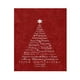 thumbnail image 2 of Ganfancp Coral de Navidad Manta de Terciopelo Multilenguaje Árbol de Navidad Imprimir Aire Acondicionado Colcha Siesta Manta Sofá Manta Ofertas Del Día Sólo En Línea Manta X 1, 2 of 7