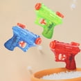 thumbnail image 6 of CHENjy Mini Water Blaster, Transparent Squirt Toy for Adults, Compact Water Blaster for Beach and Backyard Fun, Green, 6 of 7