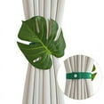thumbnail image 2 of ZARKEA Bohemian Fresh Leaves Curtain Tiebacks Large set of 2(1 pairs), 2 of 3