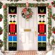 thumbnail image 3 of Soldado Cascanueces, cartel navideño para puerta, adorno de Papá Noel, adornos navideños para el hogar, regalo de Navidad, Año Nuevo 2022, 3 of 4