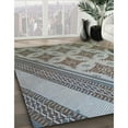 thumbnail image 2 of Ahgly Company Indoor Rectangle Patterned Gray Novelty Area Rugs, 7' x 10', 2 of 6
