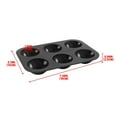 thumbnail image 3 of Half Ball Sphere Silicone Cake Mold Hot Chocolate Bomb Mold, 3 of 3