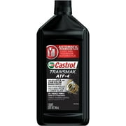 Castrol Transmax ATF 4 Automatic Transmission Fluid, 1 qt (6 pack)