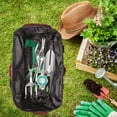 thumbnail image 6 of Yalilong Garden Tool Bag with Interior Exterior Side Pockets, Gardening Tote Bag for Garden Plant Tool Set Store Content Bag, 8 Storage Pockets (Red), 6 of 6