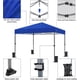 thumbnail image 4 of Songqin 10x10 1-Person Setup Pop Up Canopy Tent, Instant Portable Commercial Canopy Tent, Outdoor Gazebo with 1-Button Push, Wheeled Bag & 4 Sandbags for Home, Party & Outdoor Activities, Blue, 4 of 18