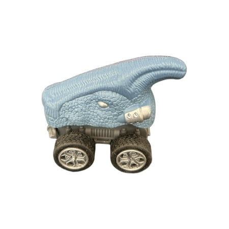 10 Pack Dino Truck, Pull Back Dinosaur Truck, Perfect for Racing, Playtime, Gifts, Party Favors, Everyday Fun, Pull It Back, Watch Them Zoom Forward to Delight Young Dino Enthusiasts, Bulk, Blue