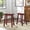 Antique Berry, variant on iNSPIRE Q Ashby Farmhouse Saddleback Counter Height Bar Stools, Antique White (Set of 2)