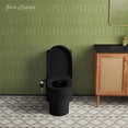 thumbnail image 2 of Aqua Non-Electric Bidet Toilet Attachment in Matte Black with Polished Gold Hardware, 2 of 9