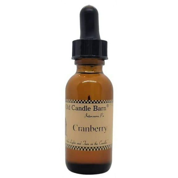 Old Candle Barn Cranberry Potpourri Refresher Oil 1 Ounce Bottle