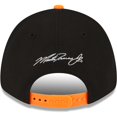 thumbnail image 4 of Men's New Era Black/Orange Martin Truex Jr 9FORTY Zig Zag Snapback Adjustable Hat, 4 of 5