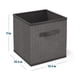 thumbnail image 2 of Contenedores de almacenamiento en forma de cubo, contenedores organizadores de almacenamiento plegables de 6 cubos, cubos de almacenamiento de tela, canasta de almacenamiento con asas, contenedores, 2 of 5