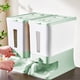 thumbnail image 4 of RKSTN storage jar Rice Bucket Box Household Sealed Large Capacity Insect Proof Dampness-proof Flour Miscellaneous Grains Press Storage Tank One Click Grain Release With Rice Cup, 4 of 6