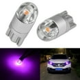 thumbnail image 5 of 10Pcs Canbus T10 194 168 W5W 3030 2 LED SMD Purple Car Side Wedge Light Lamp Bulb, 5 of 11