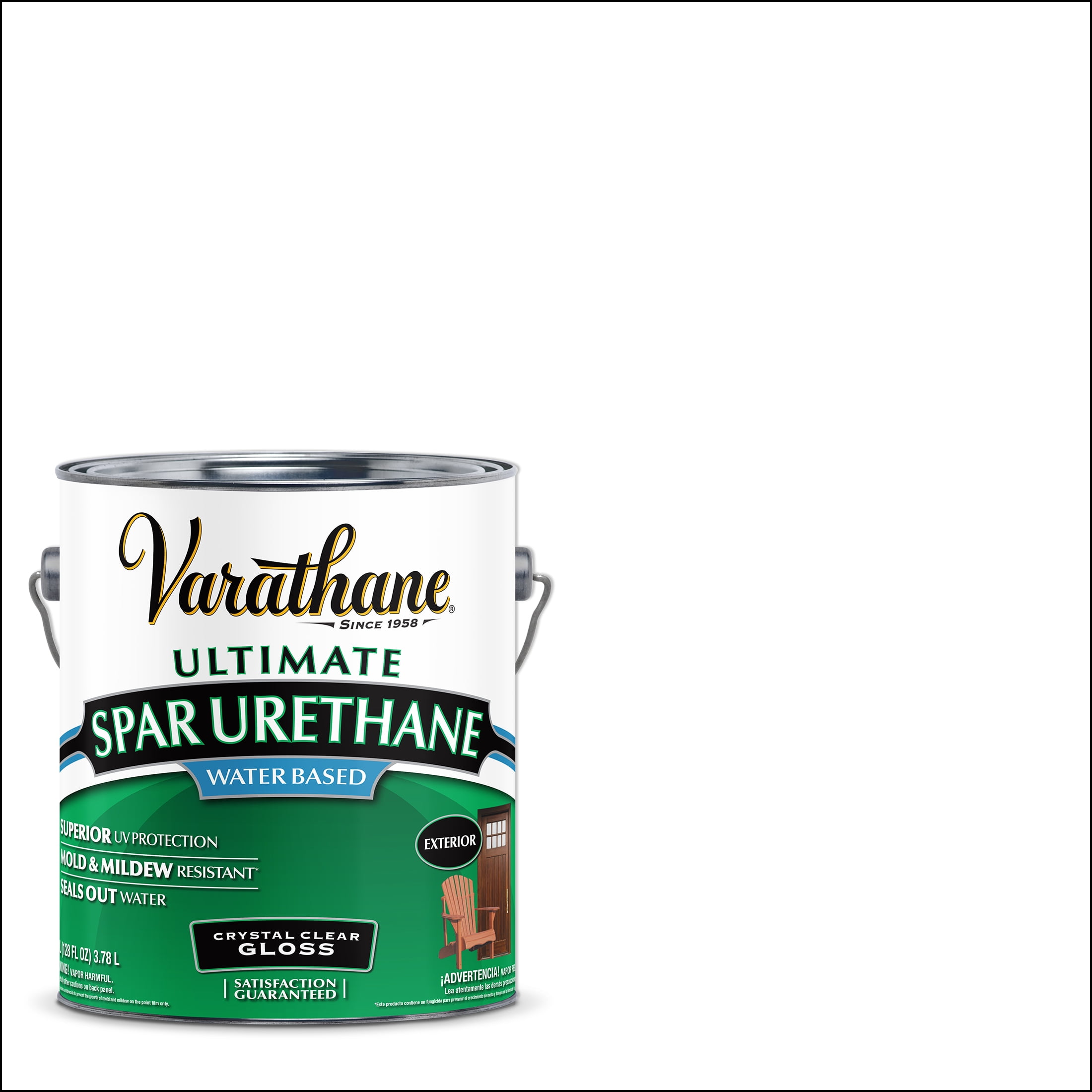 Gloss Clear, Varathane Exterior Wood Ultimate Spar Urethane WaterBased