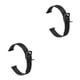 thumbnail image 3 of Cateissary Correa de reloj deportivo, correa de repuesto para exteriores, ajustable transpirable, accesorios de Fitness, negro Negro 2Conjunto, 3 of 6