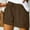 Coffee, variant on Women Shorts Plus Size Womens Summer Cotton Comfy Drawstring Casual Elastic Waist Pocket Loose Shorts Pants
