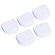 thumbnail image 1 of 5 PCS Retainer Case Mouth Guard Orthodontic Dental Retainer Box Denture Storage Container (White), 1 of 3