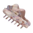 thumbnail image 3 of Hair Clamp Grips, Hair Claw Clip Rounded Edges Firmly Hold Stylish Smoothing Surfaces  For Parties #1, 3 of 8