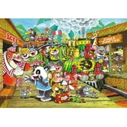 Wuundentoy Jigsaw Puzzle Jingle Junction 100 Pieces Gold Edition