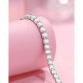 thumbnail image 4 of Cubic Zirconia Tennis Bracelet for Women Christmas Anniversary Valentines, 4 of 5