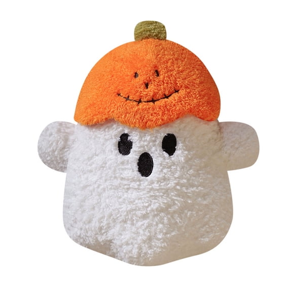 Halloween Plush Gift Cute Ghost Shaped Pillow Decorative,Sofa Cushion for Home Living Room Bedroom Sofa