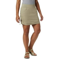 Columbia Women's Anytime Casual Skort (Tusk, X-Small)