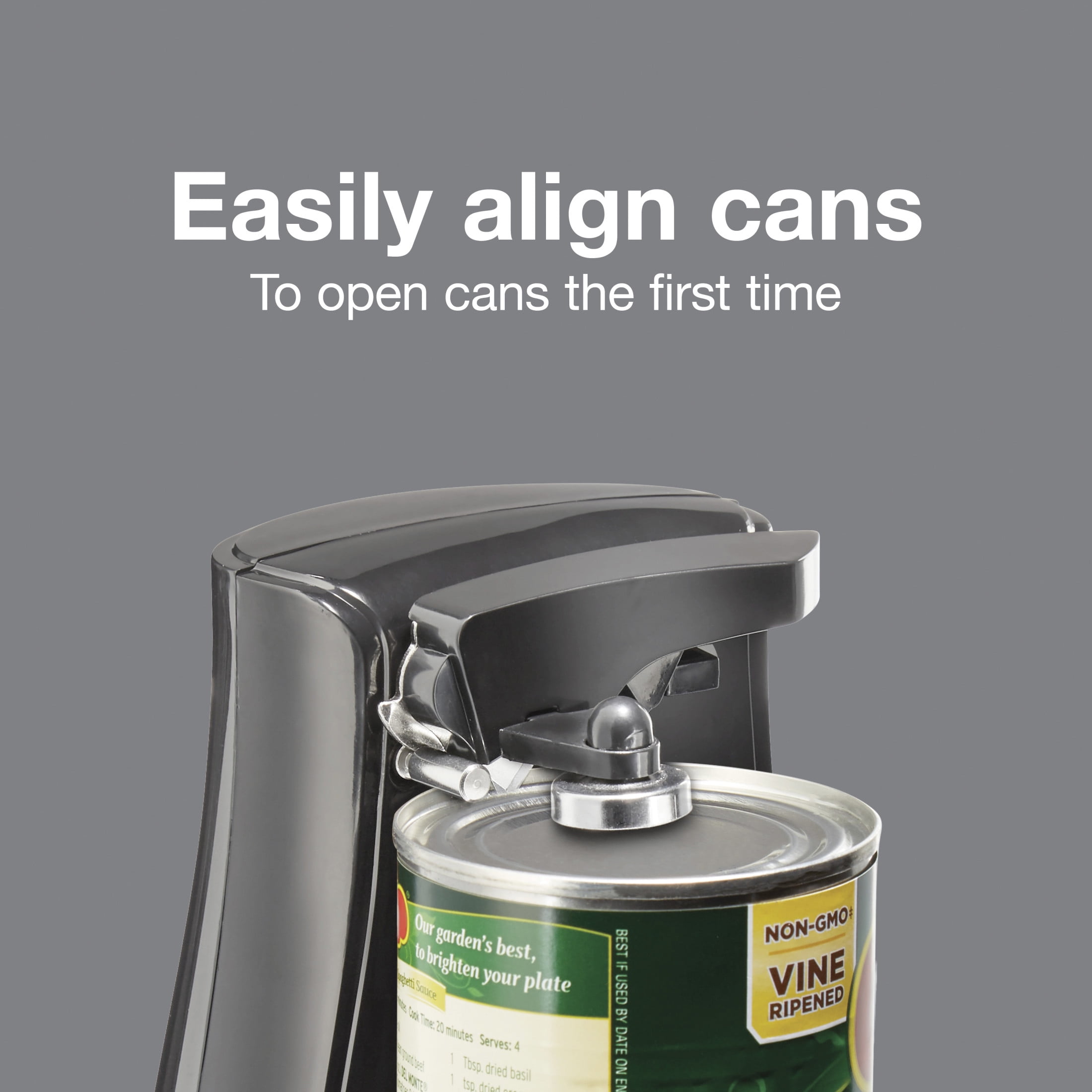 Proctor Silex Automatic Electric Can Opener, Black