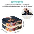 thumbnail image 5 of Floral Animal Travel Portable Square Display Case: Earring and Necklace Organizer - Ideal for Girls and Women, 5 of 6