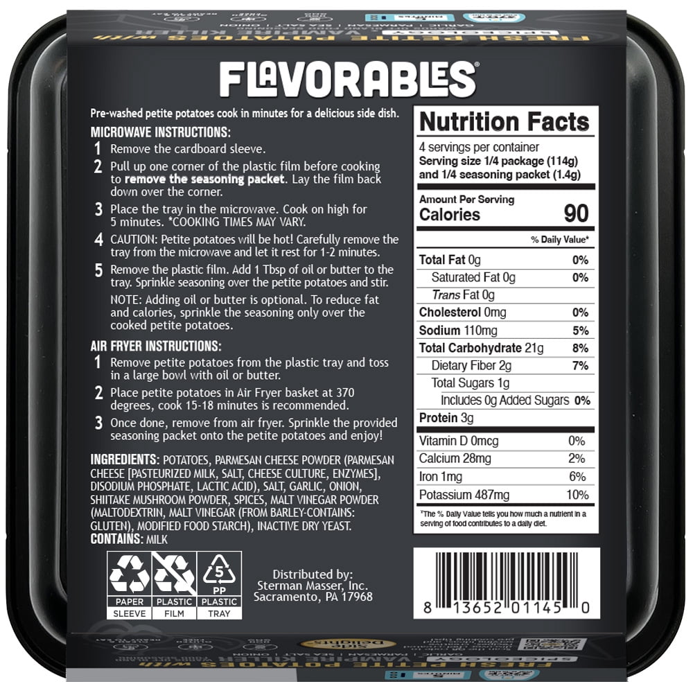 Flavorables Vampire Killer Seasoned Fresh Petite Potatoes in Microwave-Safe 16 oz Tray