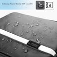 thumbnail image 2 of Neceser colgante para viajes, organizador de artículos de tocador de diseño optimizado, bolsa de viaje resistente al agua con malla ventilada y material duradero para hombres y mujeres (28 x 20 x 10, 2 of 5