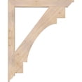 thumbnail image 3 of Ekena Millwork 3 1/2"W x 34"D x 42"H Merced Traditional Smooth Bracket, Douglas Fir, 3 of 4