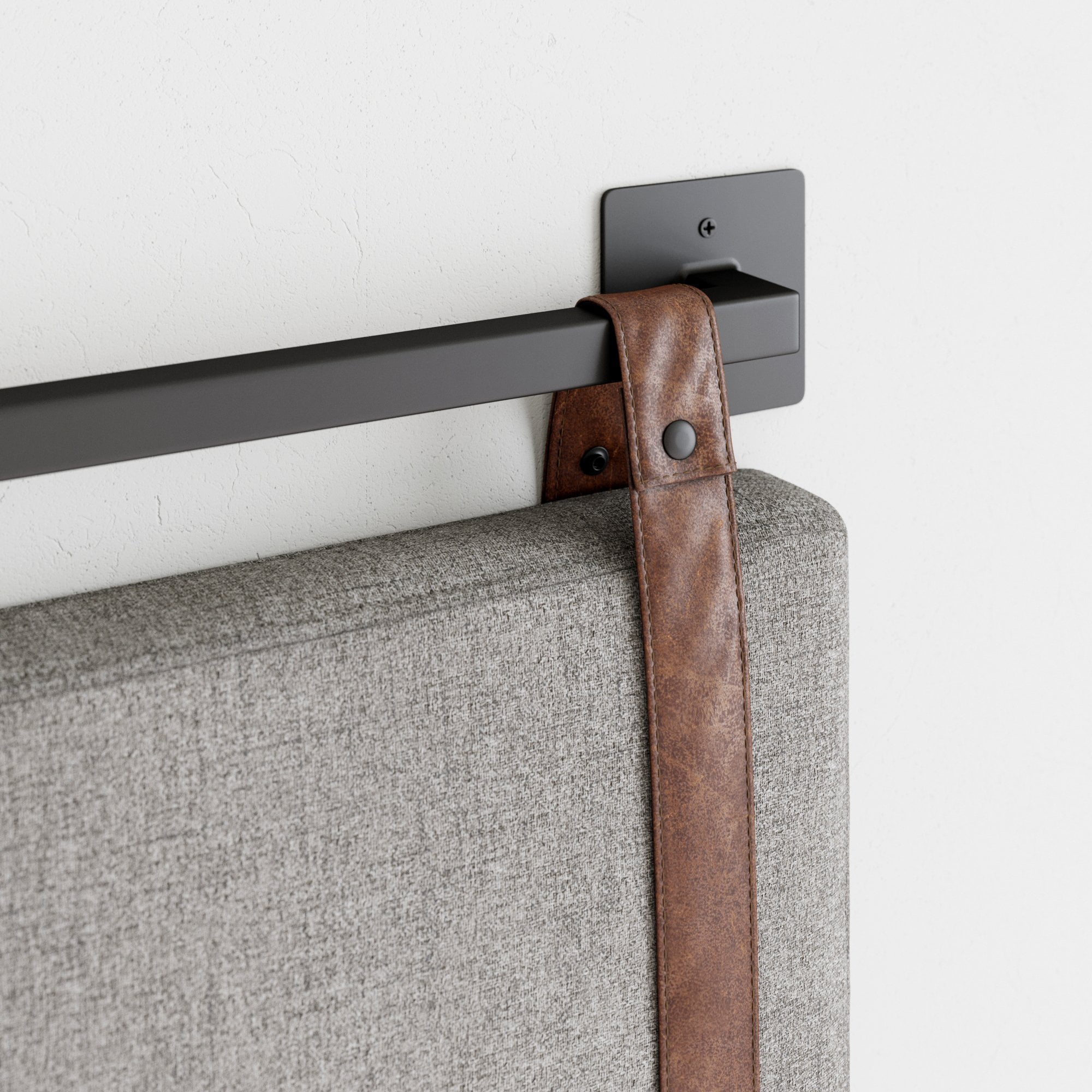 Nathan James Harlow King Wall Mount Headboard Fabric Upholstered