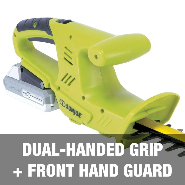 Sun Joe 24V Yard Tools Kit Leaf Blower Grass Hedge Trimmer 2 x 2.0Ah Batteries Charger Walmart