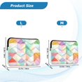 thumbnail image 4 of FORMRS 15-15.6 inch Laptop Sleeve Case Soft Carrying Quilted Computer Bag Cover, Abstract Geometric, 4 of 7
