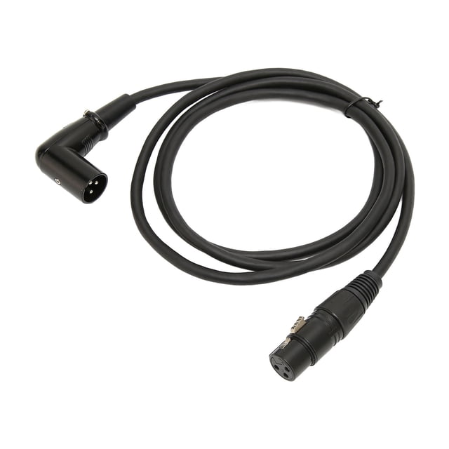 Cable de sonido XLR, cable de sonido XLR en ángulo recto, cable XLR macho a hembra, cable XLR macho a hembra, resultados impresionantes