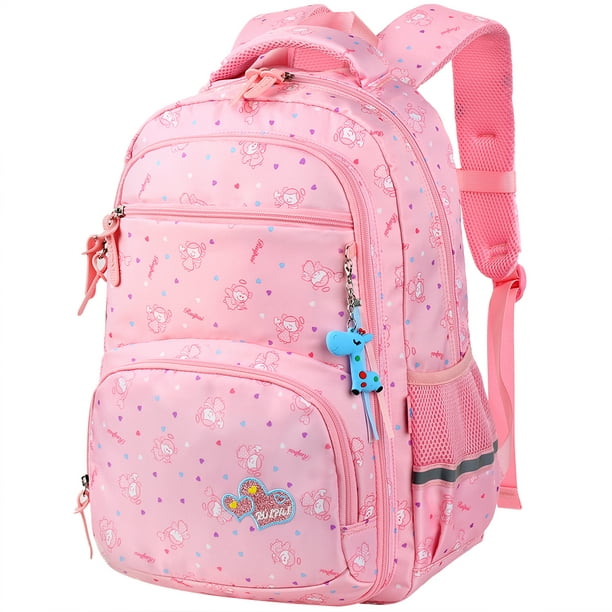 APPIE Girls School Backpack Adorable Student Shoulders Bag Stylish Printing  School Bag Casual Outdoor Daypack