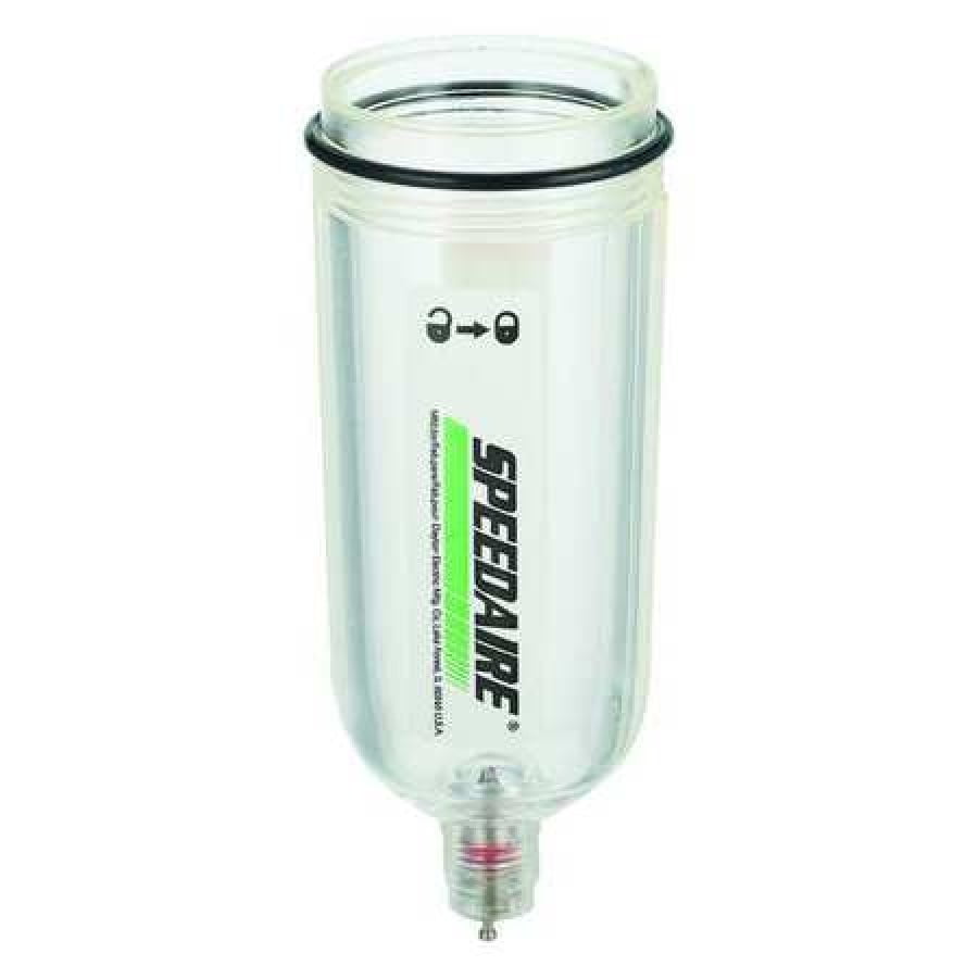 SPEEDAIRE 1AKG5 Filter Bowl,For Dayton Miniature Filters